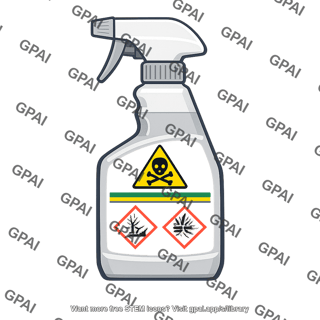 Pesticide spray bottle