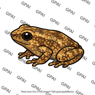 Brown toad