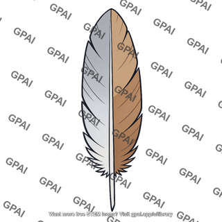 Feather vaned
