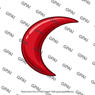 Sickle red blood cell