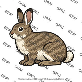 Snowshoe hare summer