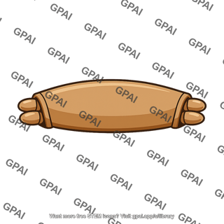 Wooden rolling pin