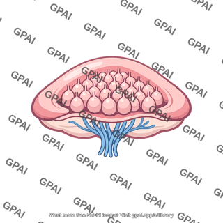 Sensory organ receptor cluster
