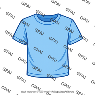 Blue t shirt