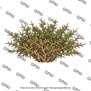 Thorny shrub