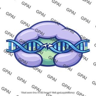 Restriction enzyme bound to dna
