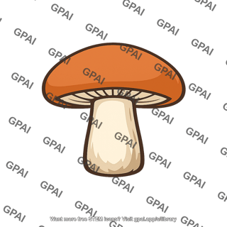 Mushroom like fruiting body