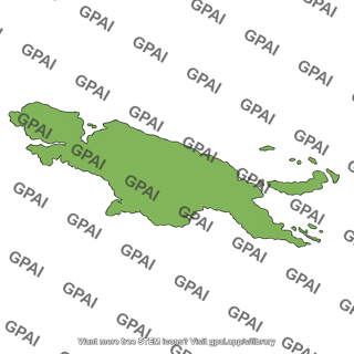 New guinea island