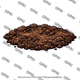 Damp soil