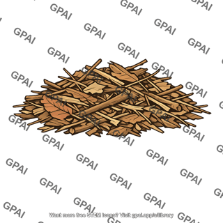 Dead plant debris