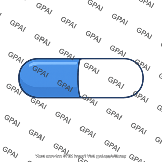 Antibiotic drug capsule