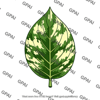 Leaf variegated