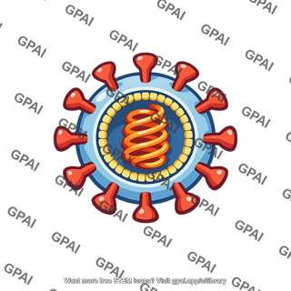 Virus particle released