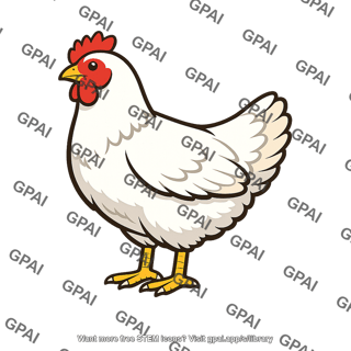 White chicken