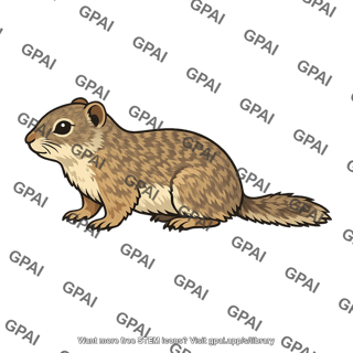 Female belding ground squirrel