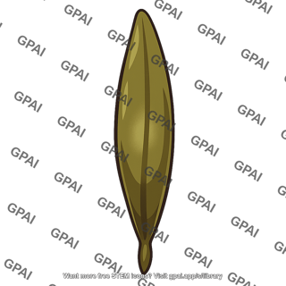 Brown alga blade