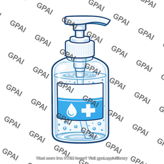 Hand sanitiser bottle