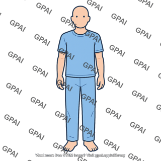 Man in sleepwear