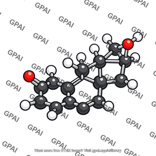 Testosterone 3d