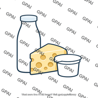 Dairy product assortment
