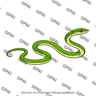 Green snake