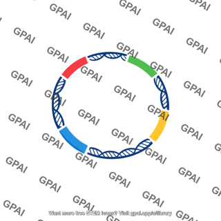 Plasmid labeled regions