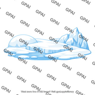 Icy landscape