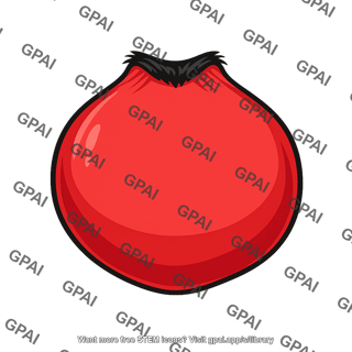 Throat pouch inflated