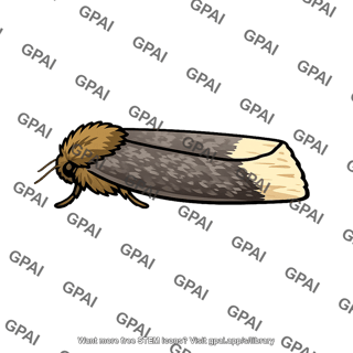 Buff end moth