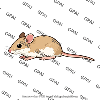 Cartoon mouse