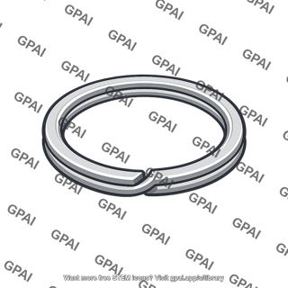 Metal key ring