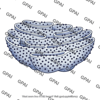 Rough endoplasmic reticulum