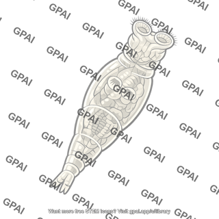 Bdelloid rotifer female