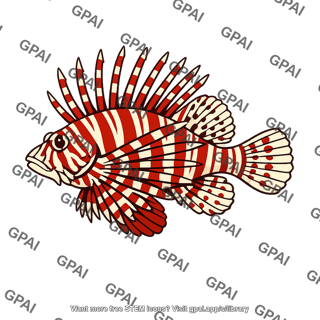Red lionfish