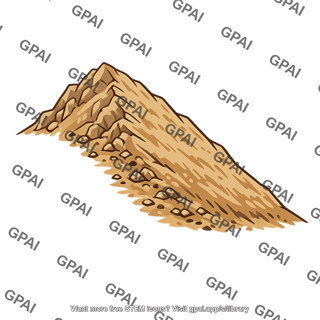 Mountain leeward slope