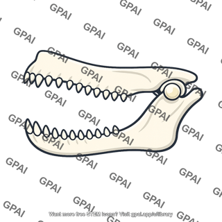Hinged jaw