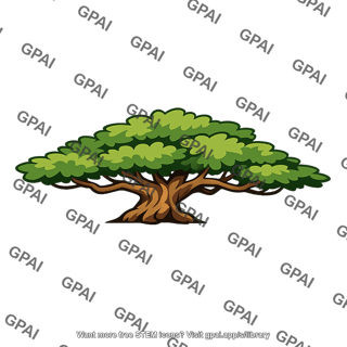 Tree stunted