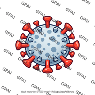 Covid 19 virus icon