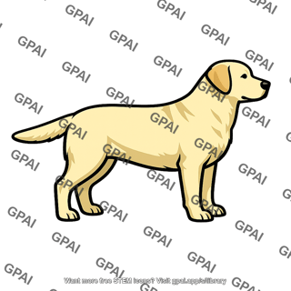 Labrador retriever yellow