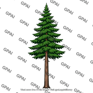 Northern coniferous tree