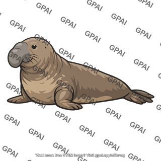 Male elephant seal
