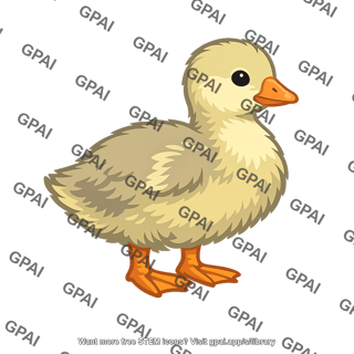 Graylag goose young