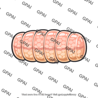 Palolo worm tail segment engorged