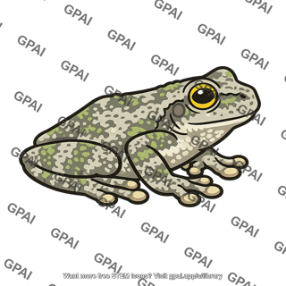 Gray tree frog