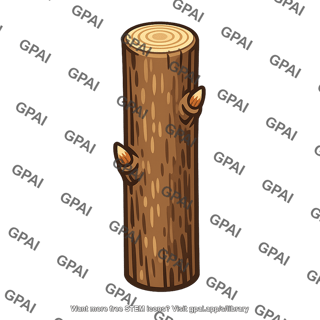 Wooden log