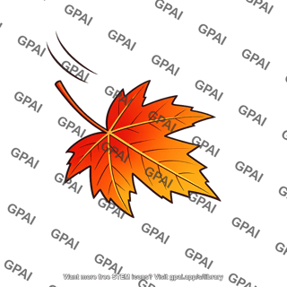 Leaf falling