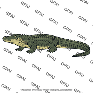 American alligator