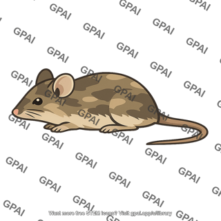 Mouse model camouflaged