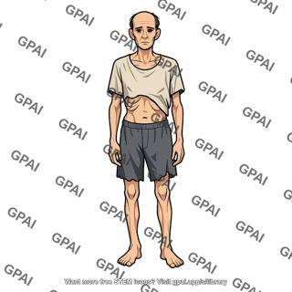 Human starving