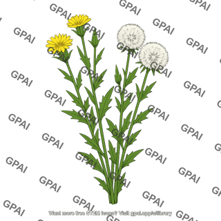 Goatsbeard plant
